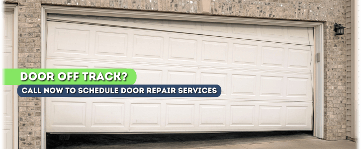 Garage Door Off Track In Sacramento CA
